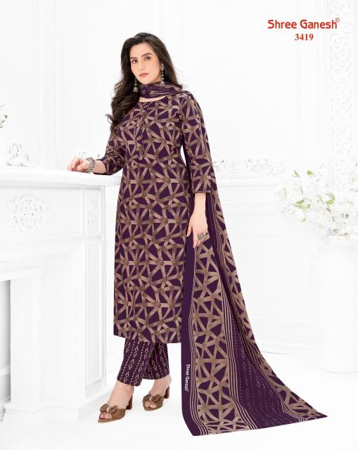 Shree ganesh samaiyra vol 24 wholesale cotton dress material in surat
